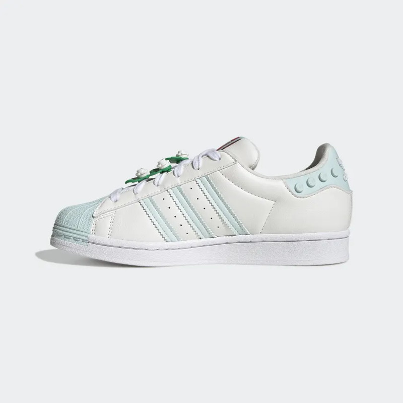 Superstar cheap metallic mint